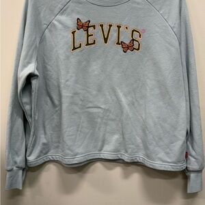 Levi's Soft Blue Knit with Red Tag xl